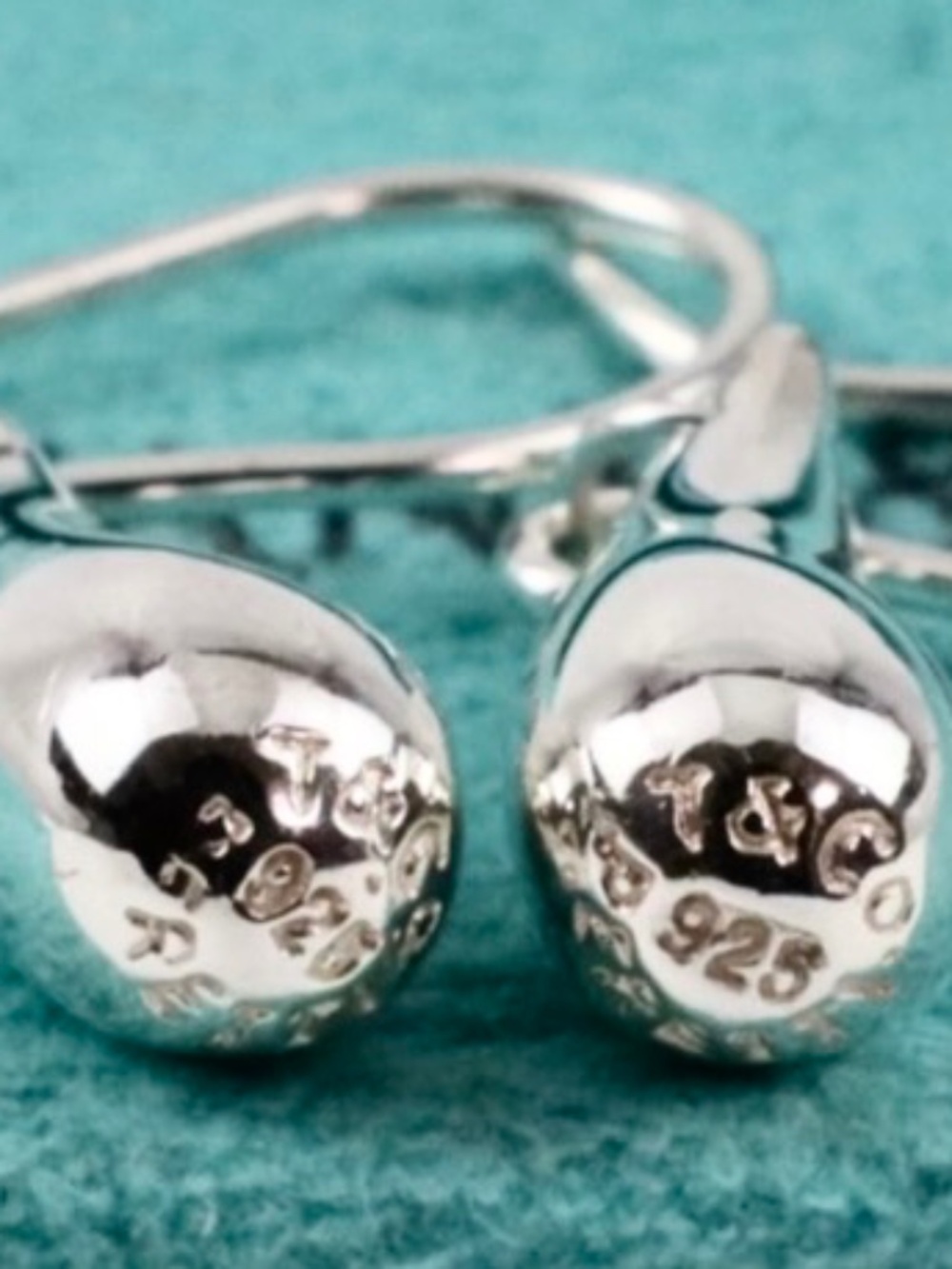 Tiffany & Co. Peretti Teardrop Earrings Sterling Silver - Picture 7 of 9
